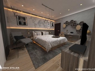 MASTER BED ROOM